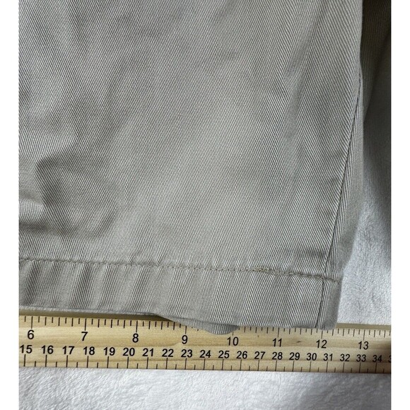 Men's Size 36 Beige Khaki Casual Walking Chino Timber Creek Shorts - Picture 3 of 10